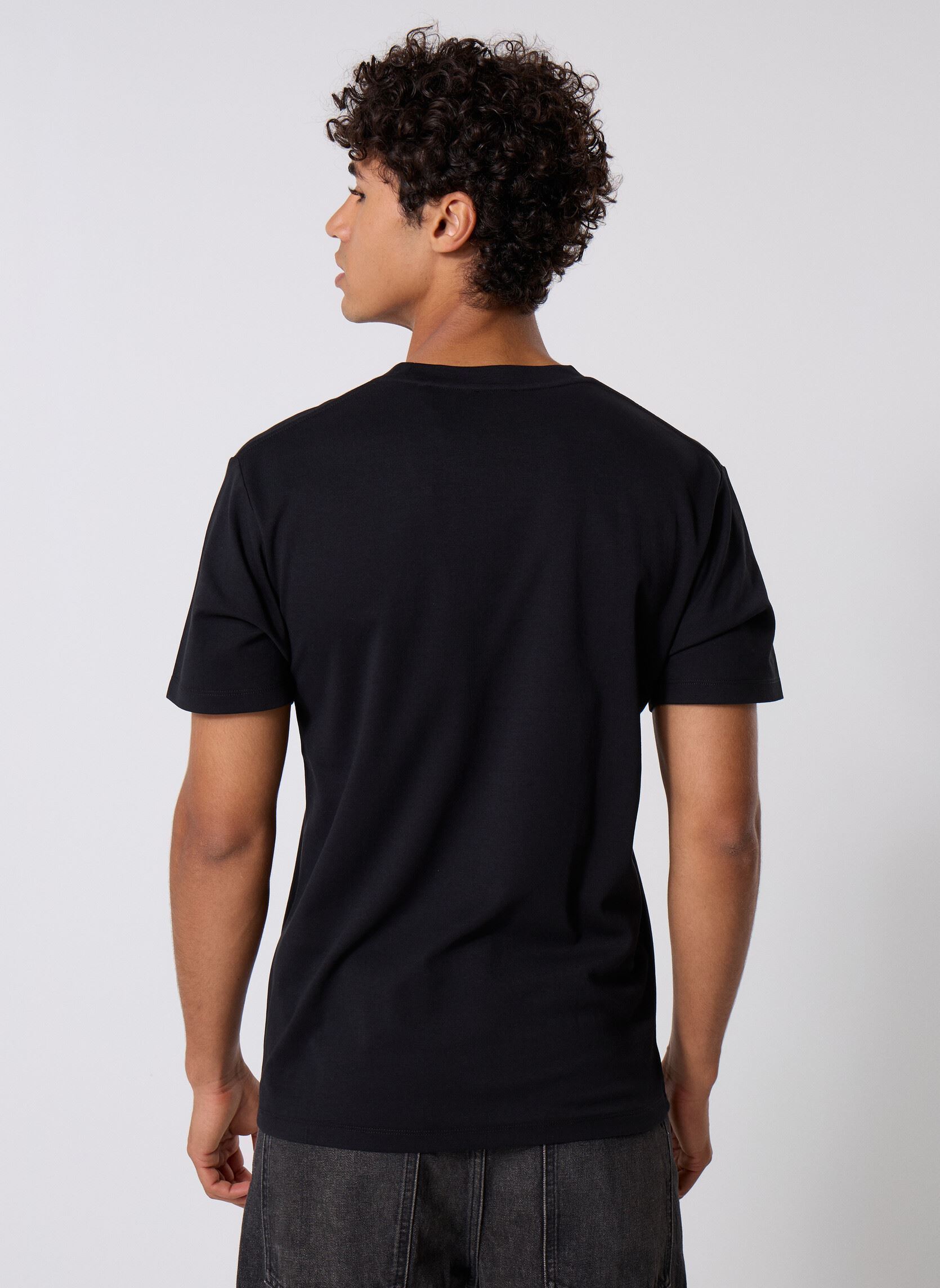 Tee-shirts manches courtes HTSC31049K homme noir The Kooples Tee-shirts manches courtes HTSC31049K homme noir BLA01