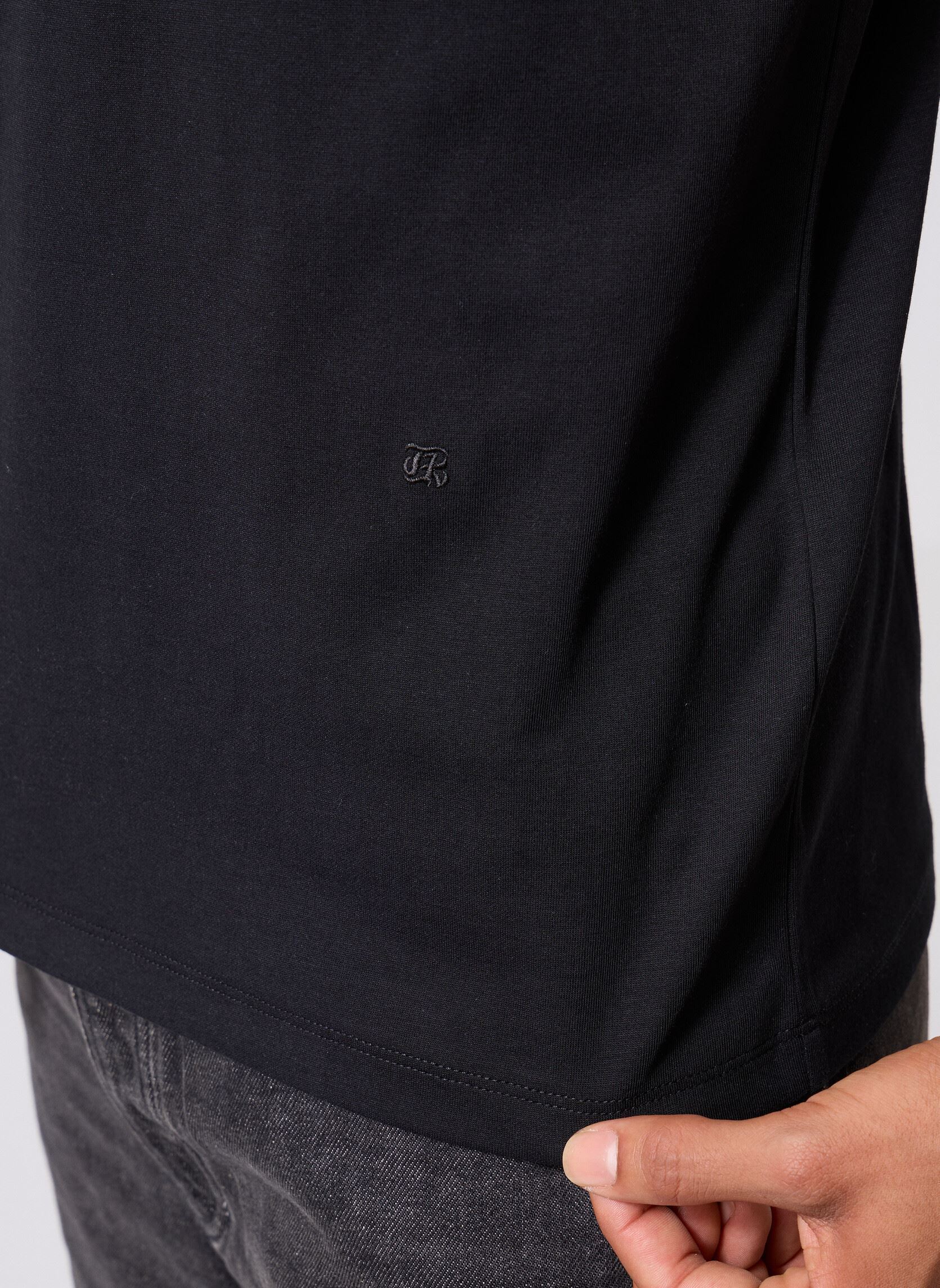 Tee-shirts manches courtes HTSC31049K homme noir The Kooples Tee-shirts manches courtes HTSC31049K homme noir BLA01