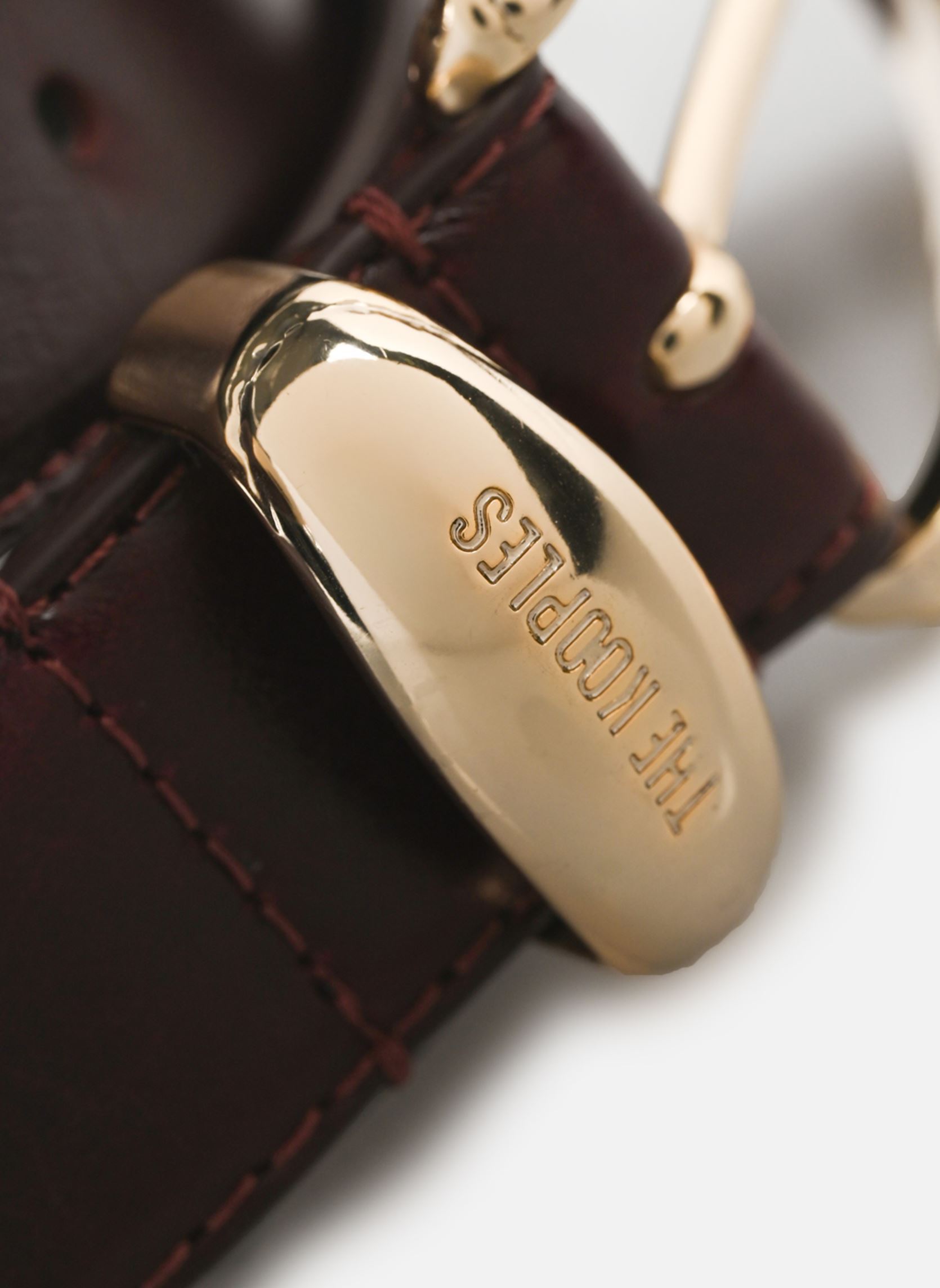 Ceintures AFCE31020K femme bordeaux The Kooples Ceintures AFCE31020K femme bordeaux RED72