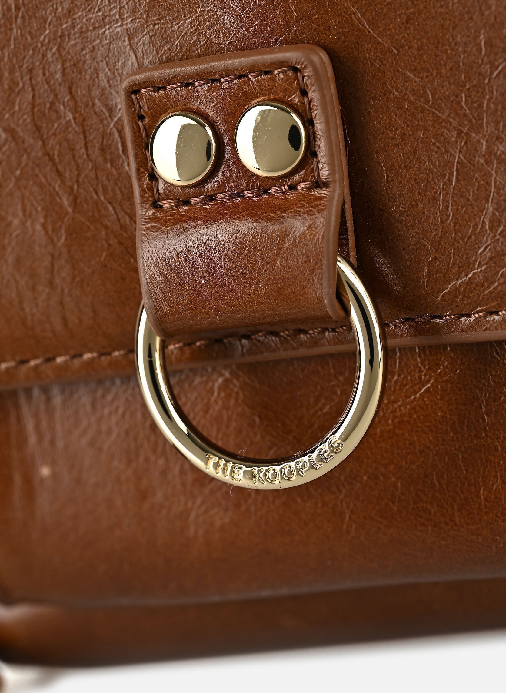 Portemonnees met rits AFPM31008K dames bruin The Kooples Portemonnees met rits AFPM31008K dames bruin BRW01