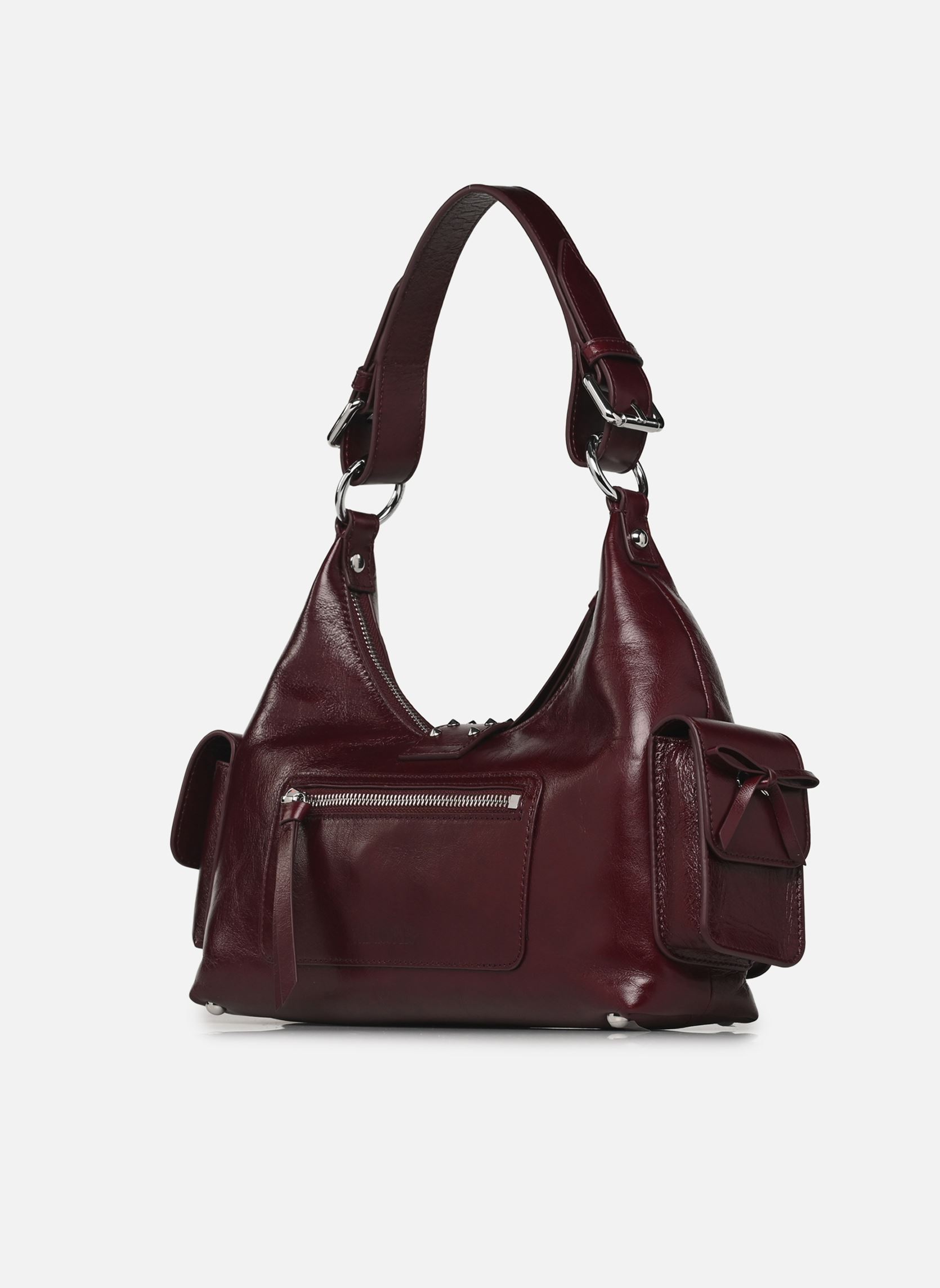 Sacs AFSAMELIA20 femme bordeaux The Kooples Sacs AFSAMELIA20 femme bordeaux RED72