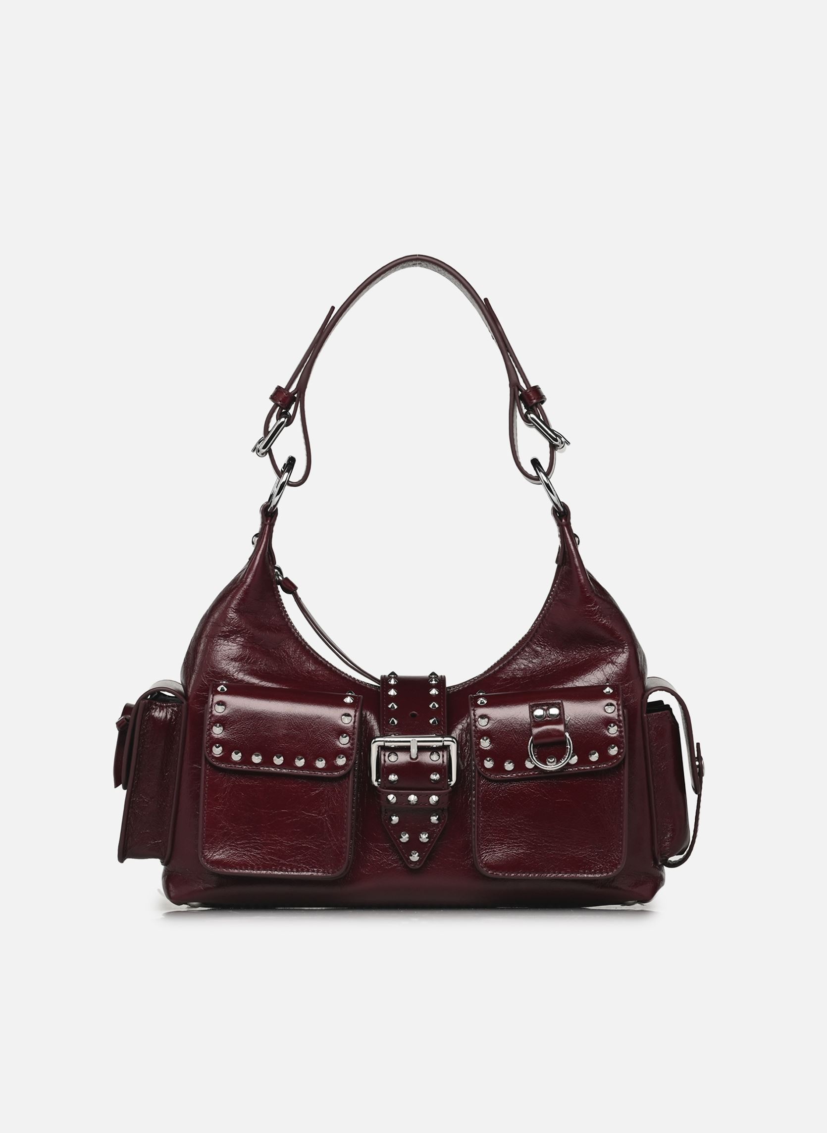 Sacs AFSAMELIA20 femme bordeaux The Kooples Sacs AFSAMELIA20 femme bordeaux RED72