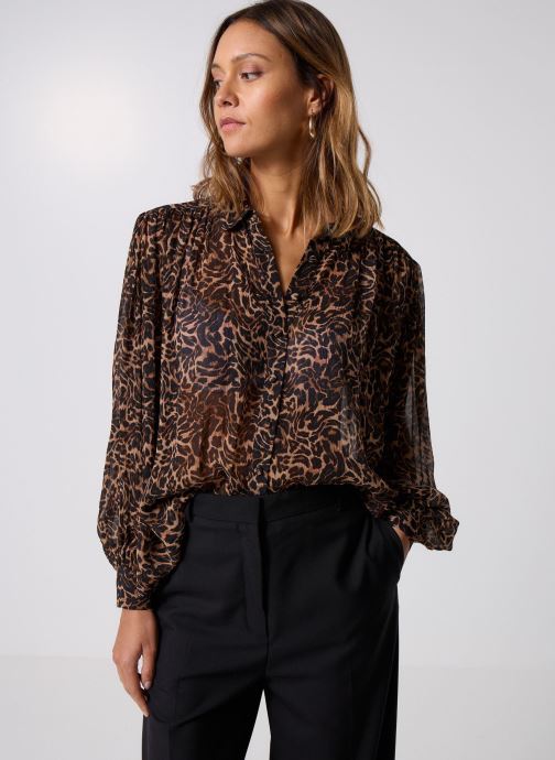 The Kooples Lange mouw overhemden FCCL31024K dames bruin