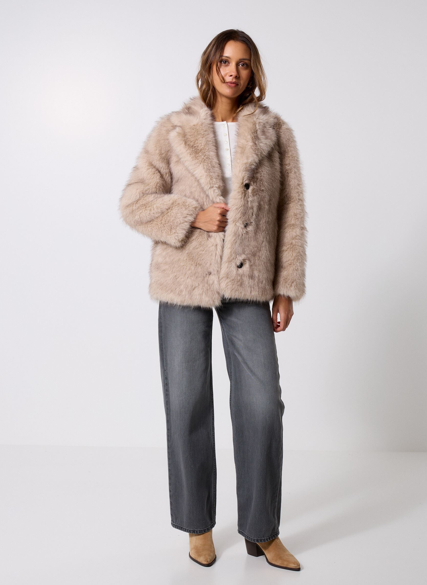 Rechte jeans / Straight Leg Jeans FJEA31002J dames zwart The Kooples Rechte jeans / Straight Leg Jeans FJEA31002J dames zwart BLA01
