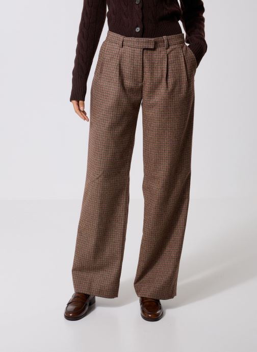 The Kooples Wijde broeken FPAN31013K dames bruin