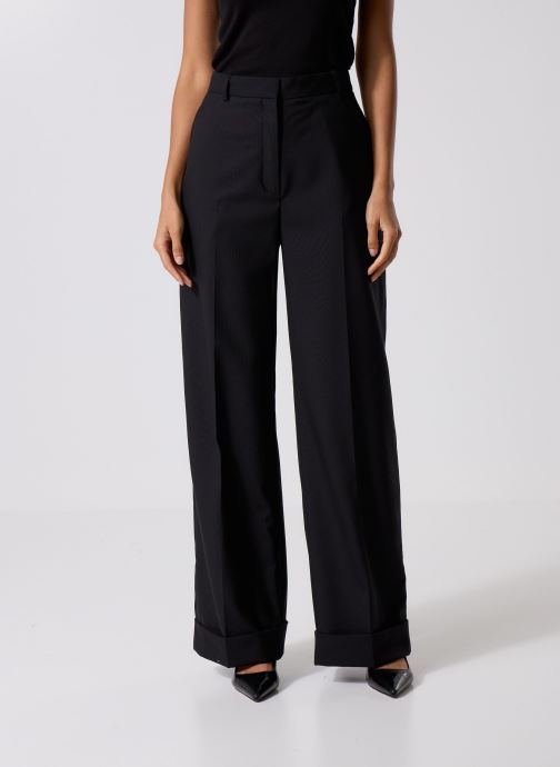 The Kooples Rechte broeken FPAN31053K dames zwart