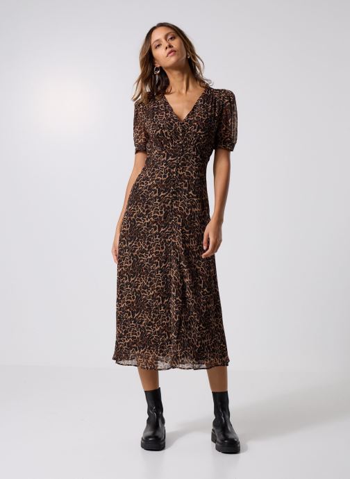 The Kooples Jurken FROB31093K dames bruin