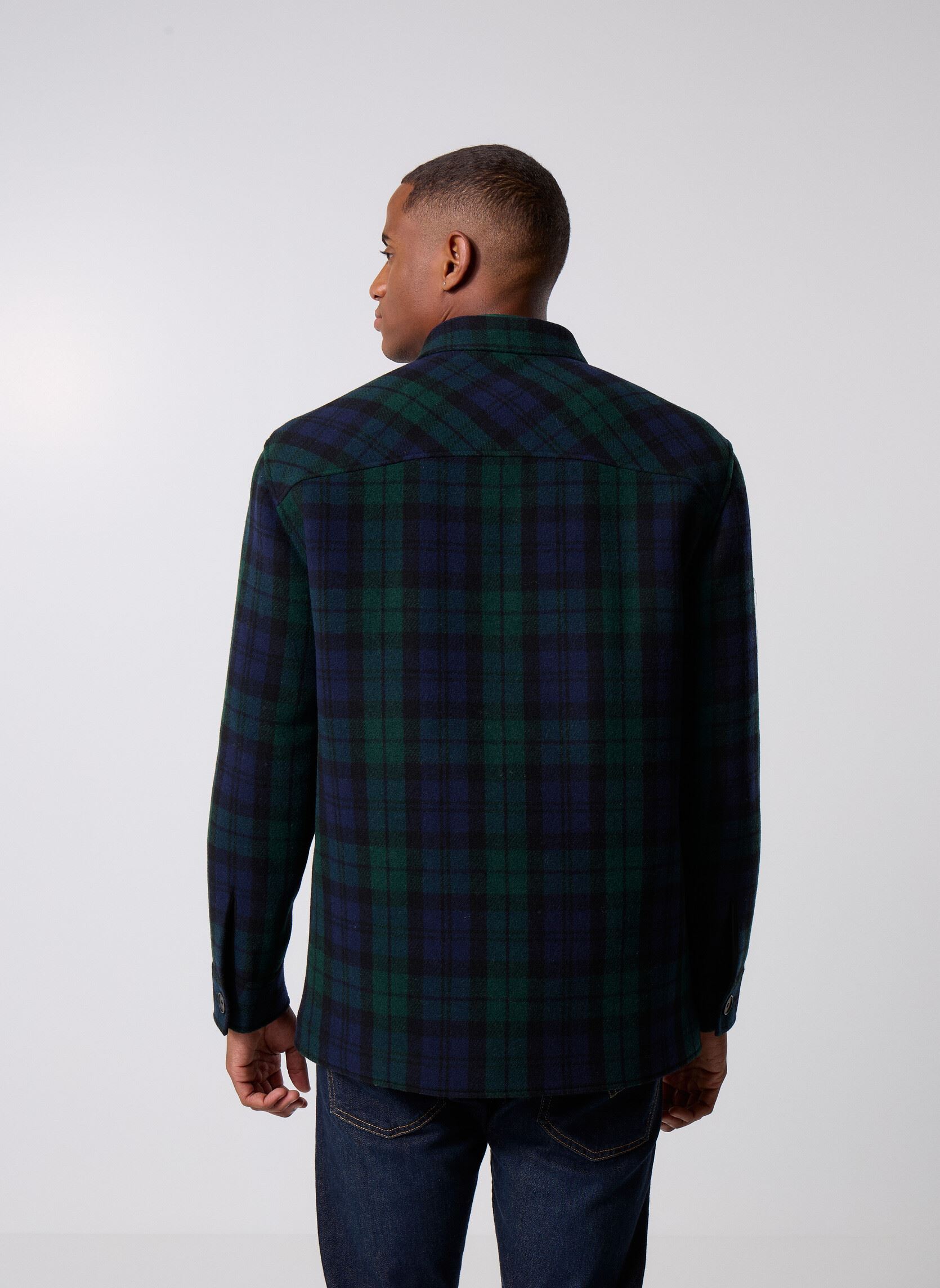 Vestes HBLO31005K homme vert The Kooples Vestes HBLO31005K homme vert GRN31