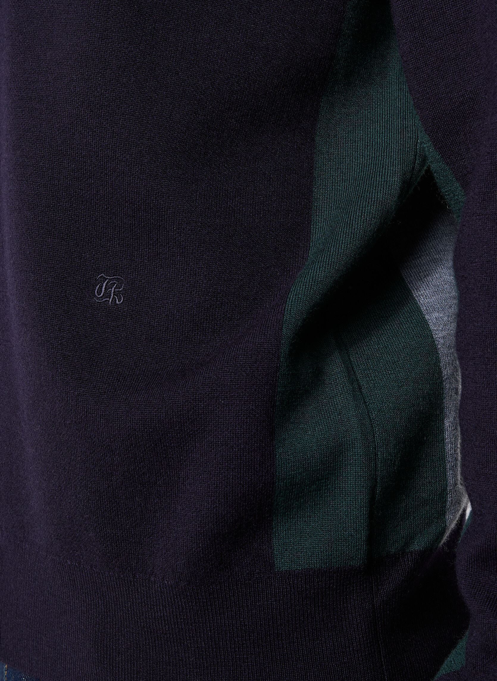 Strickjacken und Westen HCAR31010K herren blau The Kooples Strickjacken und Westen HCAR31010K herren blau NAV14