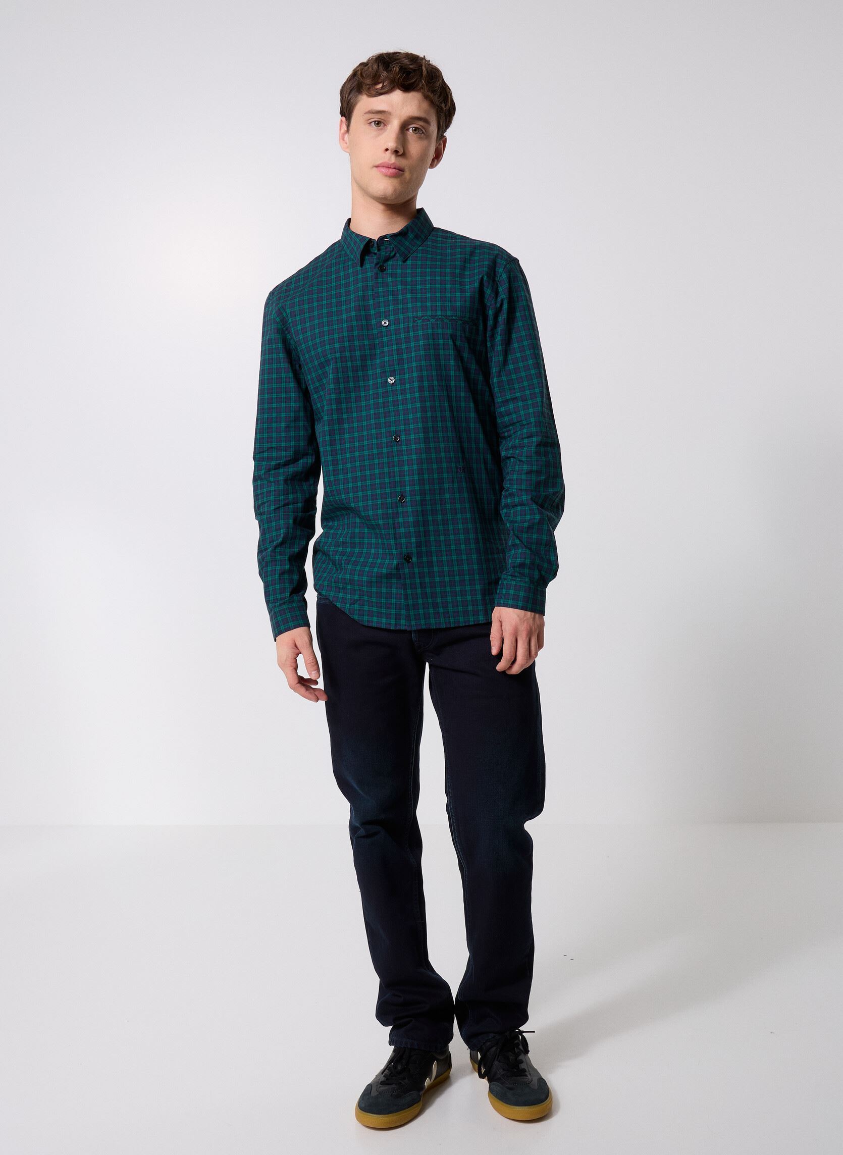 Hemden HCCL31036K herren blau The Kooples Hemden HCCL31036K herren blau NAV14