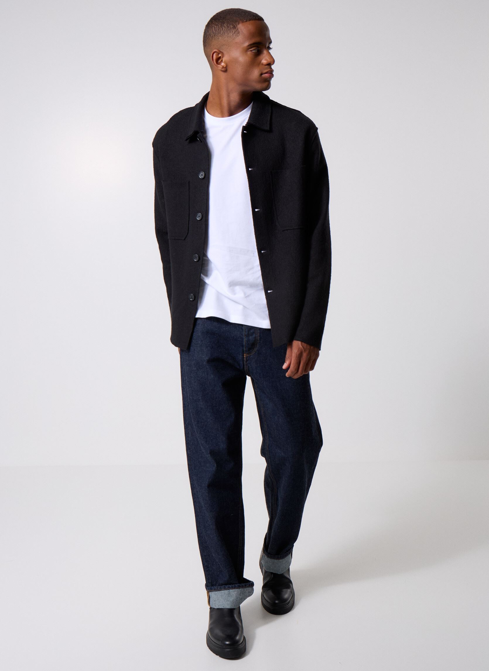 Jeans droit HJEA31006J homme bleu The Kooples Jeans droit HJEA31006J homme bleu BLU19