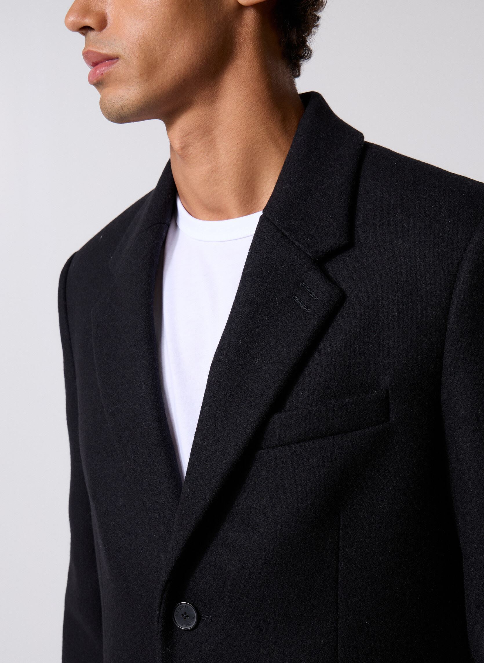 Klassieke jassen HMAN31004K heren zwart The Kooples Klassieke jassen HMAN31004K heren zwart BLA01