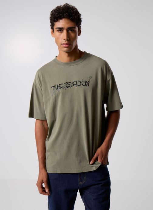 The Kooples Kurzarm-T-Shirts HTSC31006K herren grün