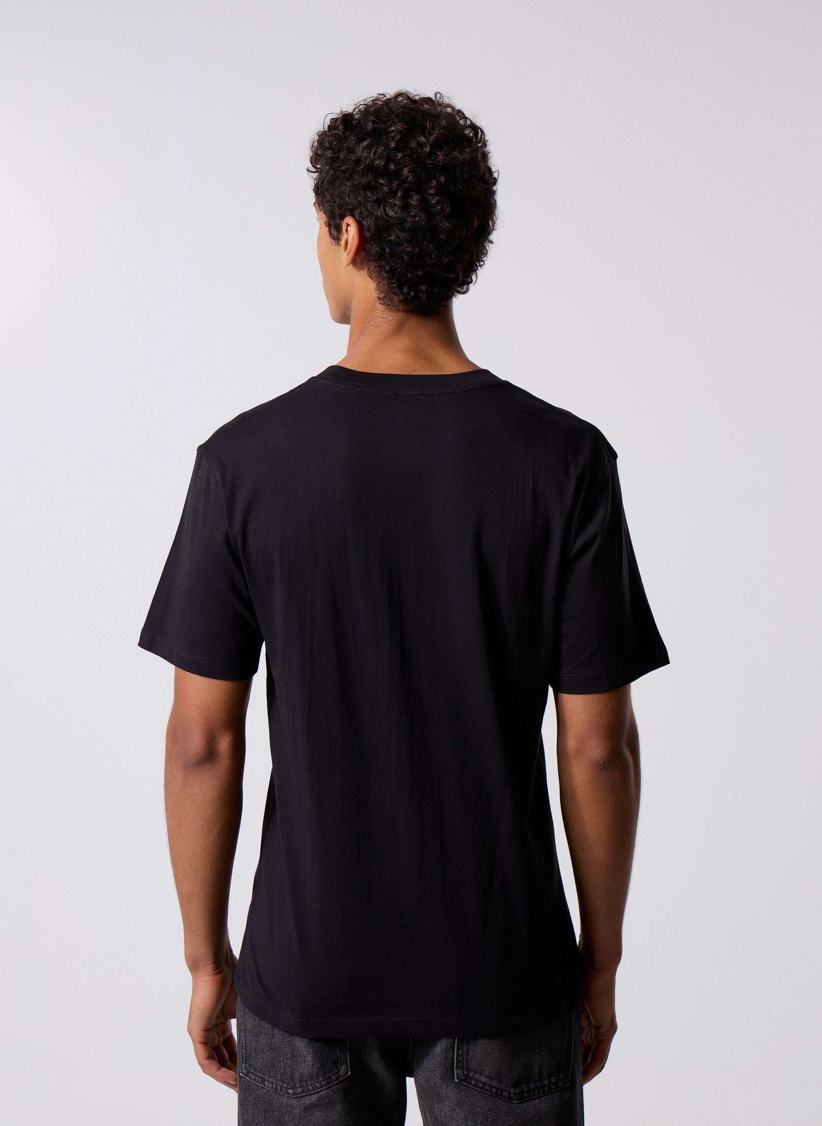 T-shirts met korte mouwen HTSC31011K heren zwart The Kooples T-shirts met korte mouwen HTSC31011K heren zwart BLA01