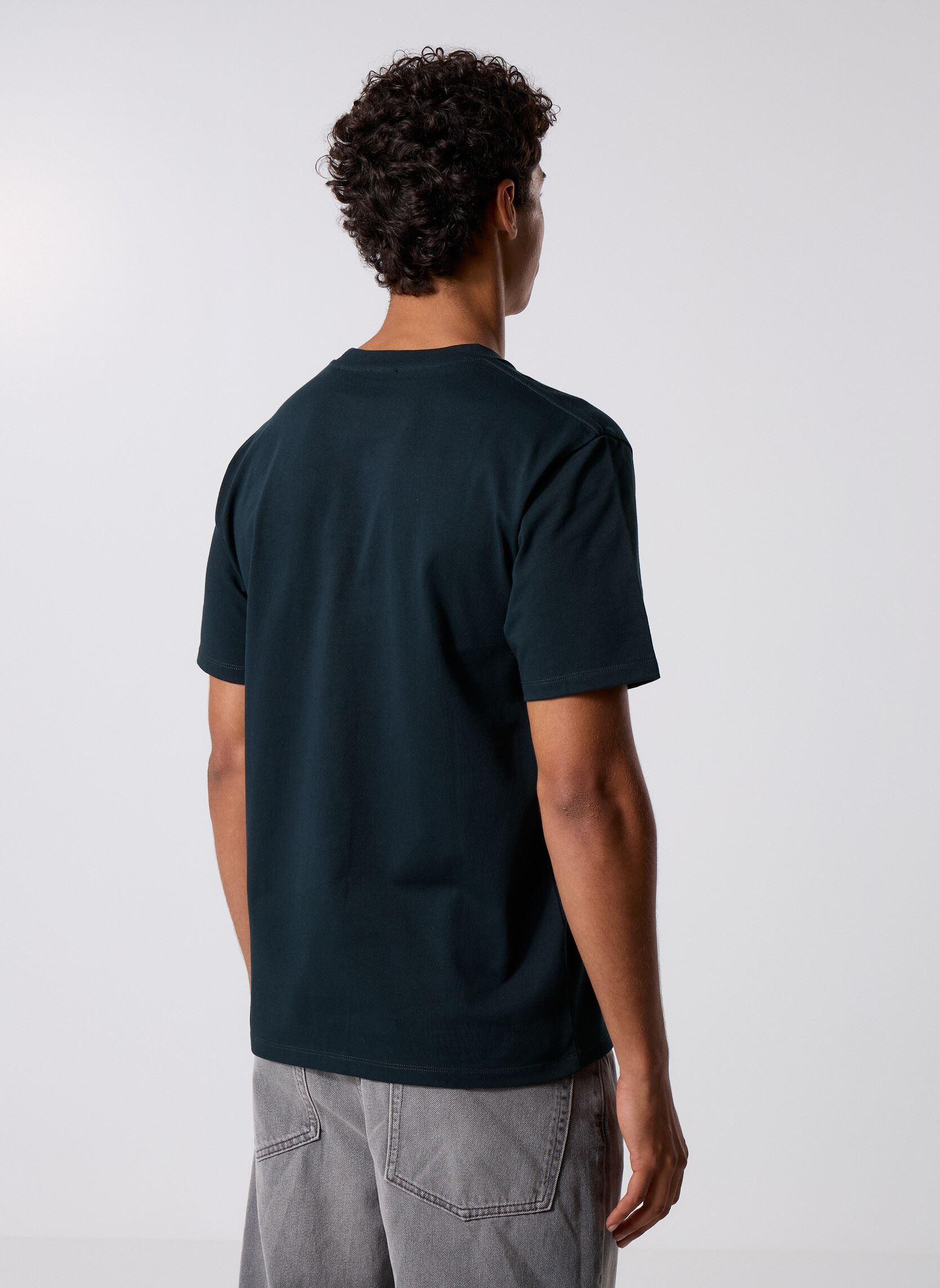T-shirts met korte mouwen HTSC31023K heren groen The Kooples T-shirts met korte mouwen HTSC31023K heren groen GRN04