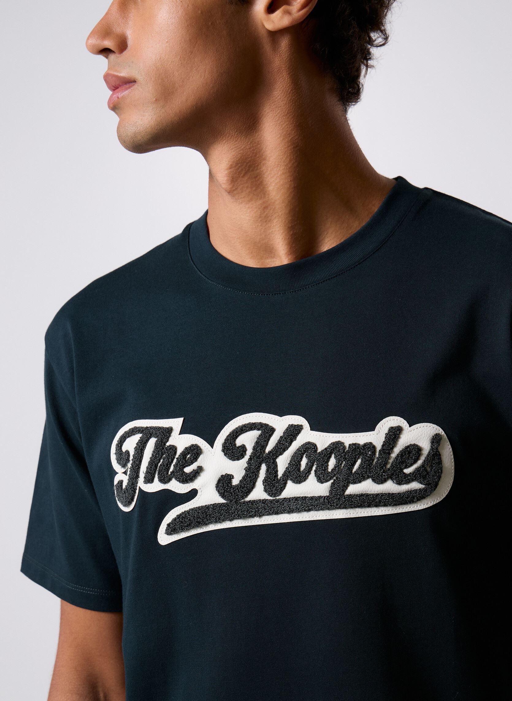 T-shirts met korte mouwen HTSC31023K heren groen The Kooples T-shirts met korte mouwen HTSC31023K heren groen GRN04