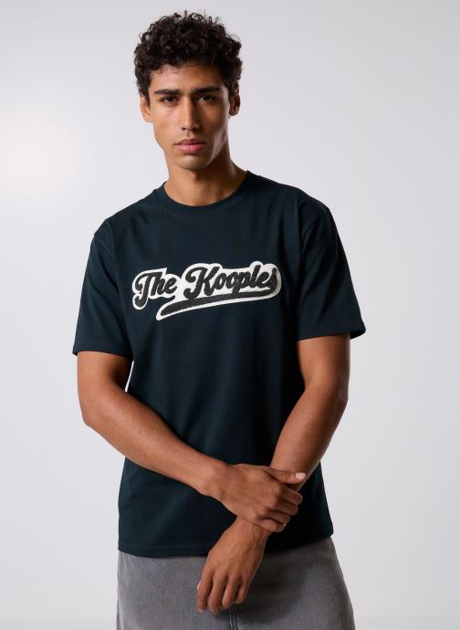 The Kooples Kurzarm-T-Shirts HTSC31023K herren grün