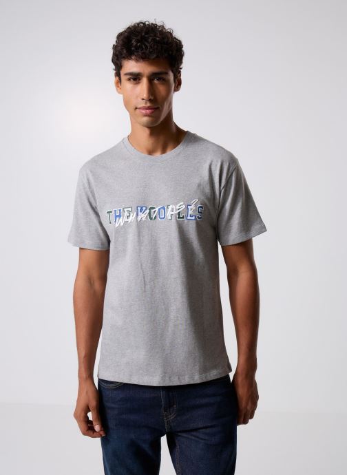 The Kooples T-shirts met korte mouwen HTSC31035K heren grijs