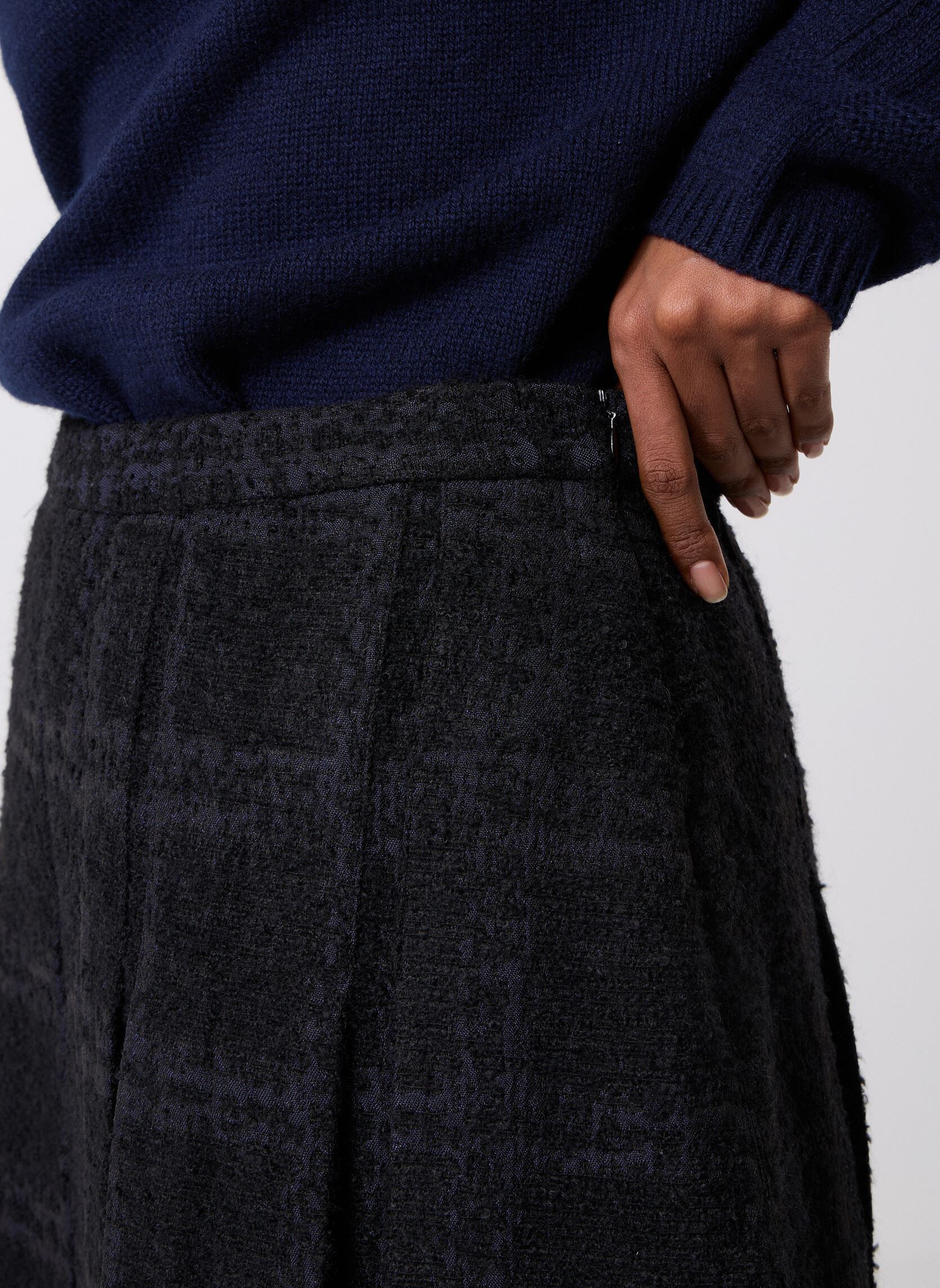 Faldas cortas FJUP31034K mujer azul The Kooples Faldas cortas FJUP31034K mujer azul Nav01