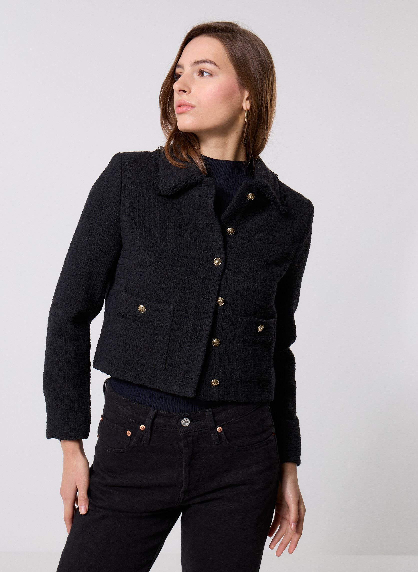 Vêtements The Kooples FVES31085K pour Femme