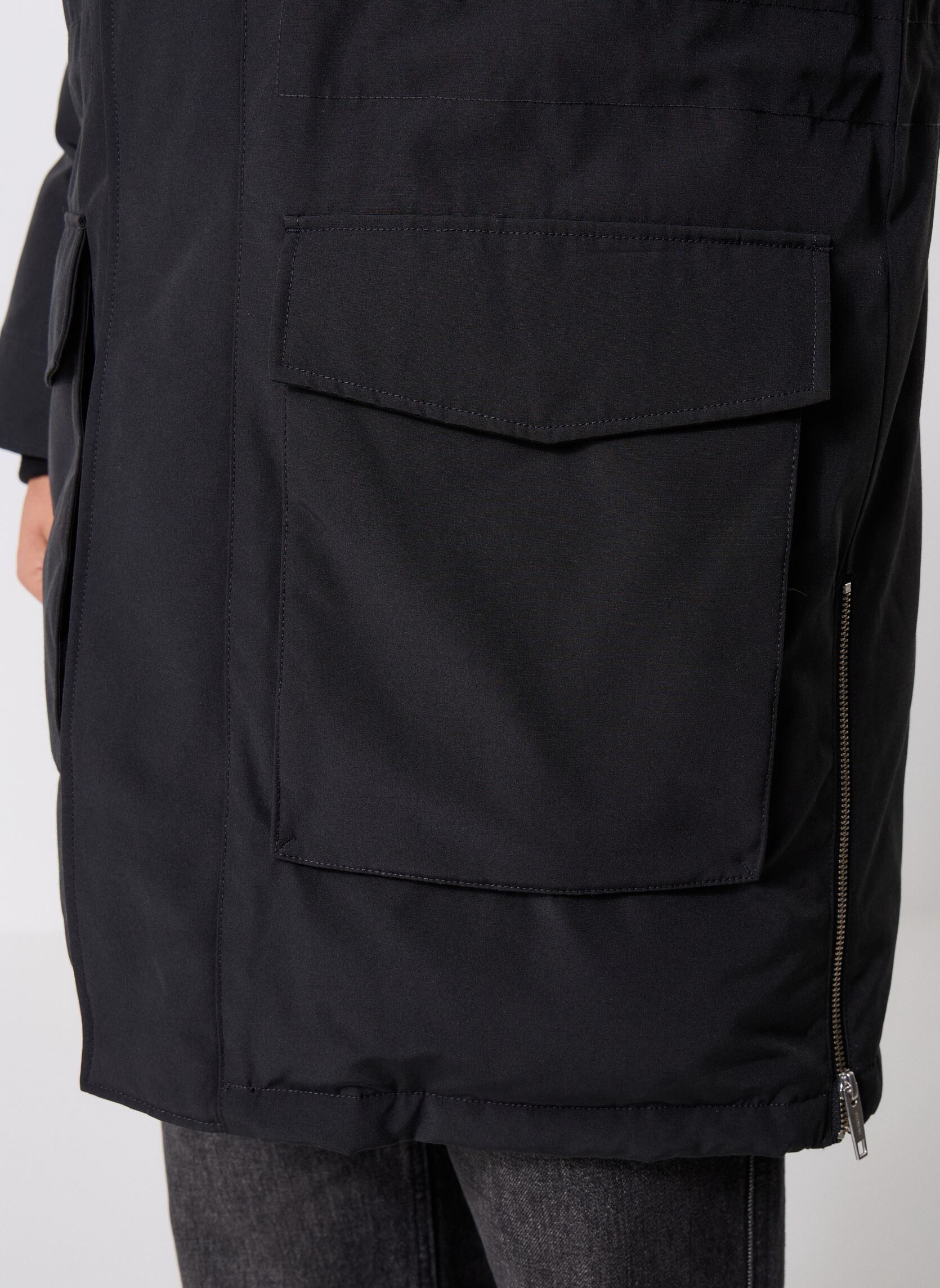Winterjas HPAR31002K heren grijs The Kooples Winterjas HPAR31002K heren grijs GRY10