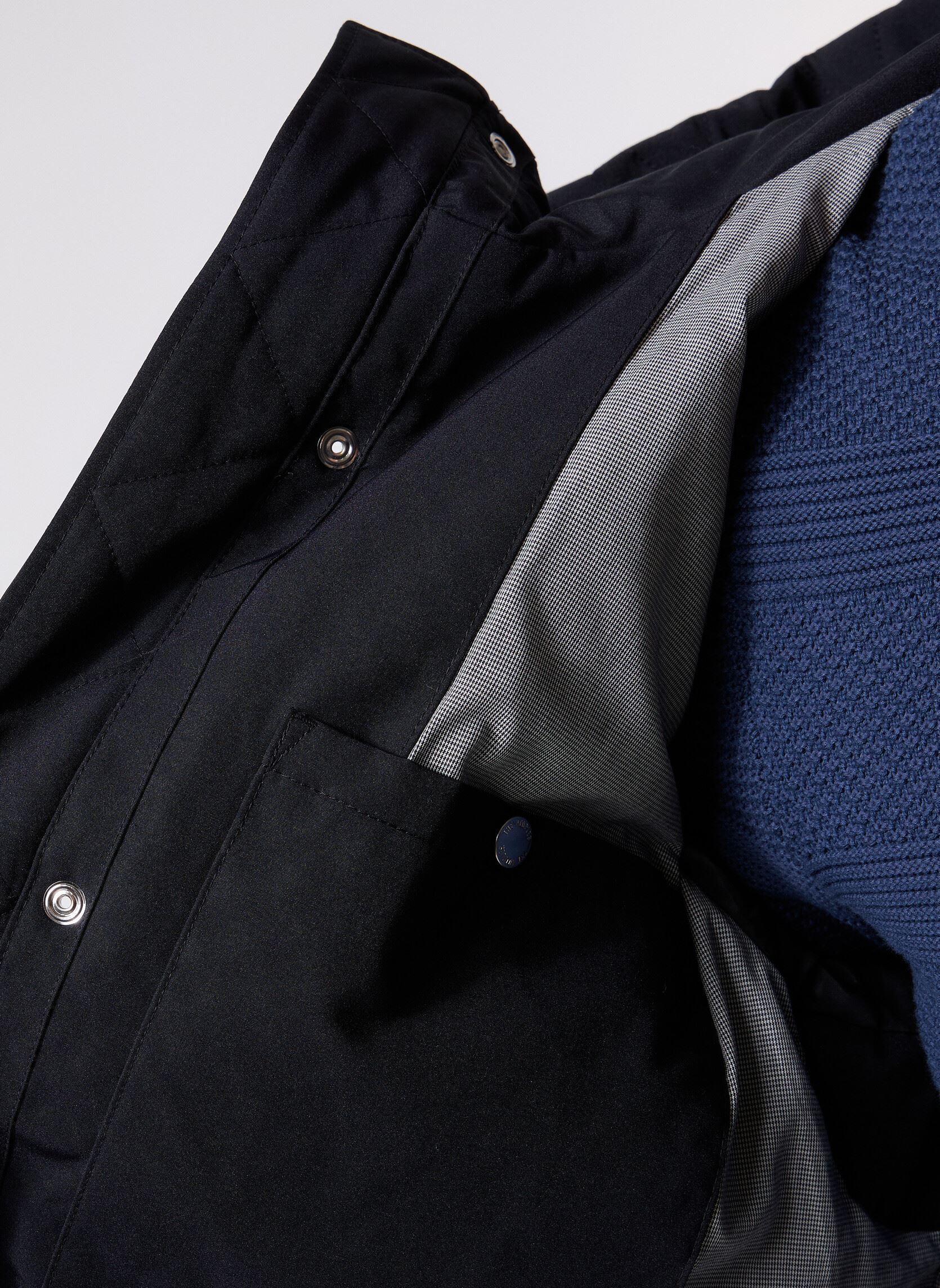 Parkas HPAR31002K homme bleu The Kooples Parkas HPAR31002K homme bleu Nav01