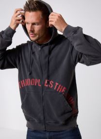 Sweaters met rits HSWE31033K heren zwart