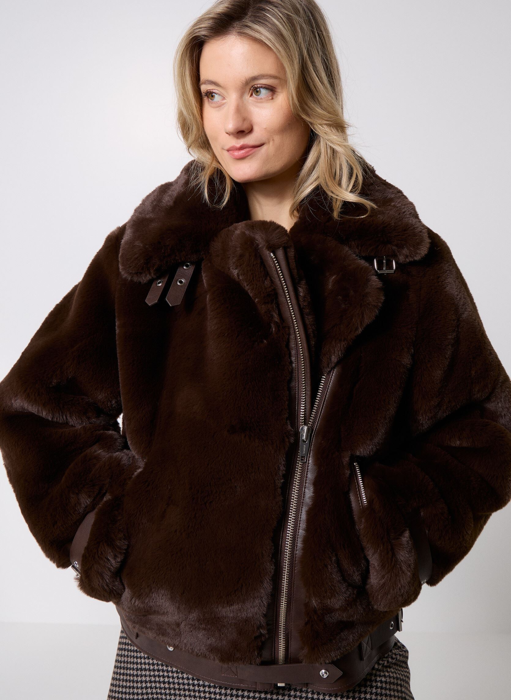 Vêtements The Kooples FFOU31005K pour Femme