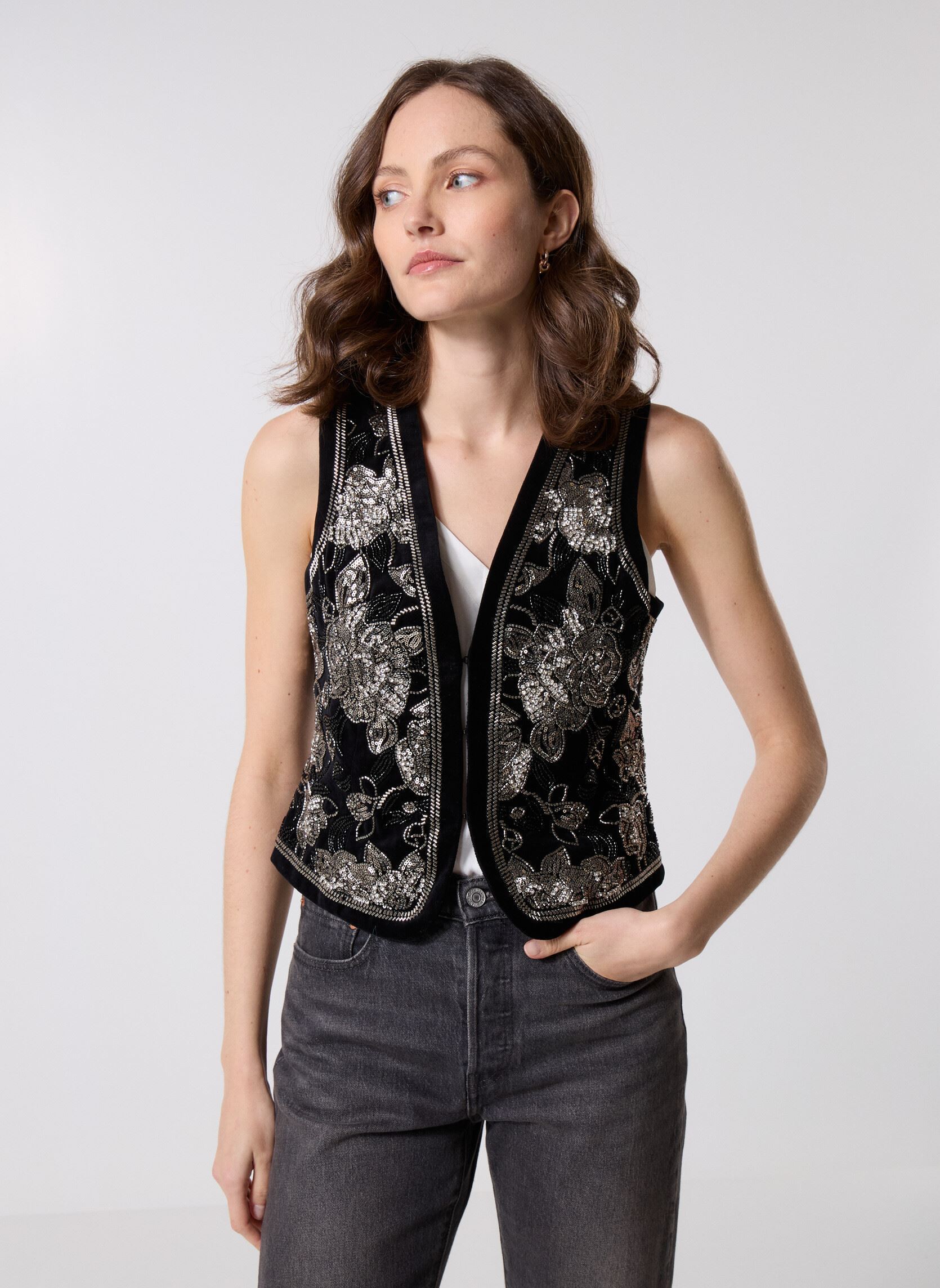 Vêtements The Kooples FGIL31001K pour Femme