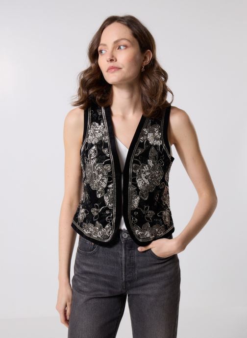 The Kooples Vesten FGIL31001K dames zwart