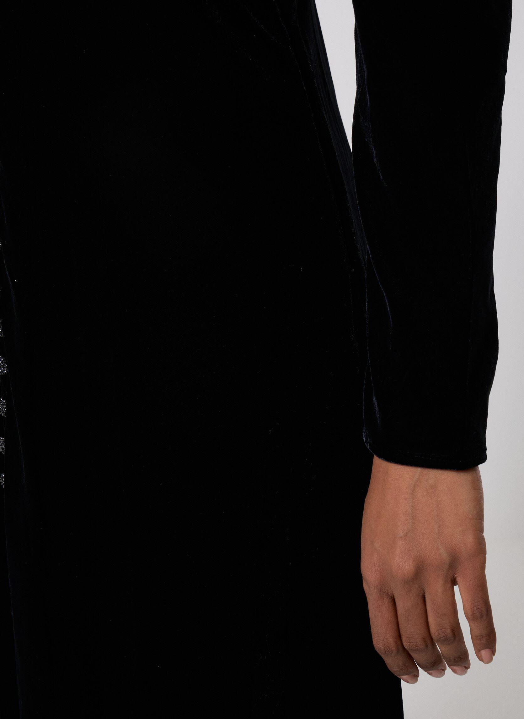 Robes FROB31042K femme noir The Kooples Robes FROB31042K femme noir BLA01