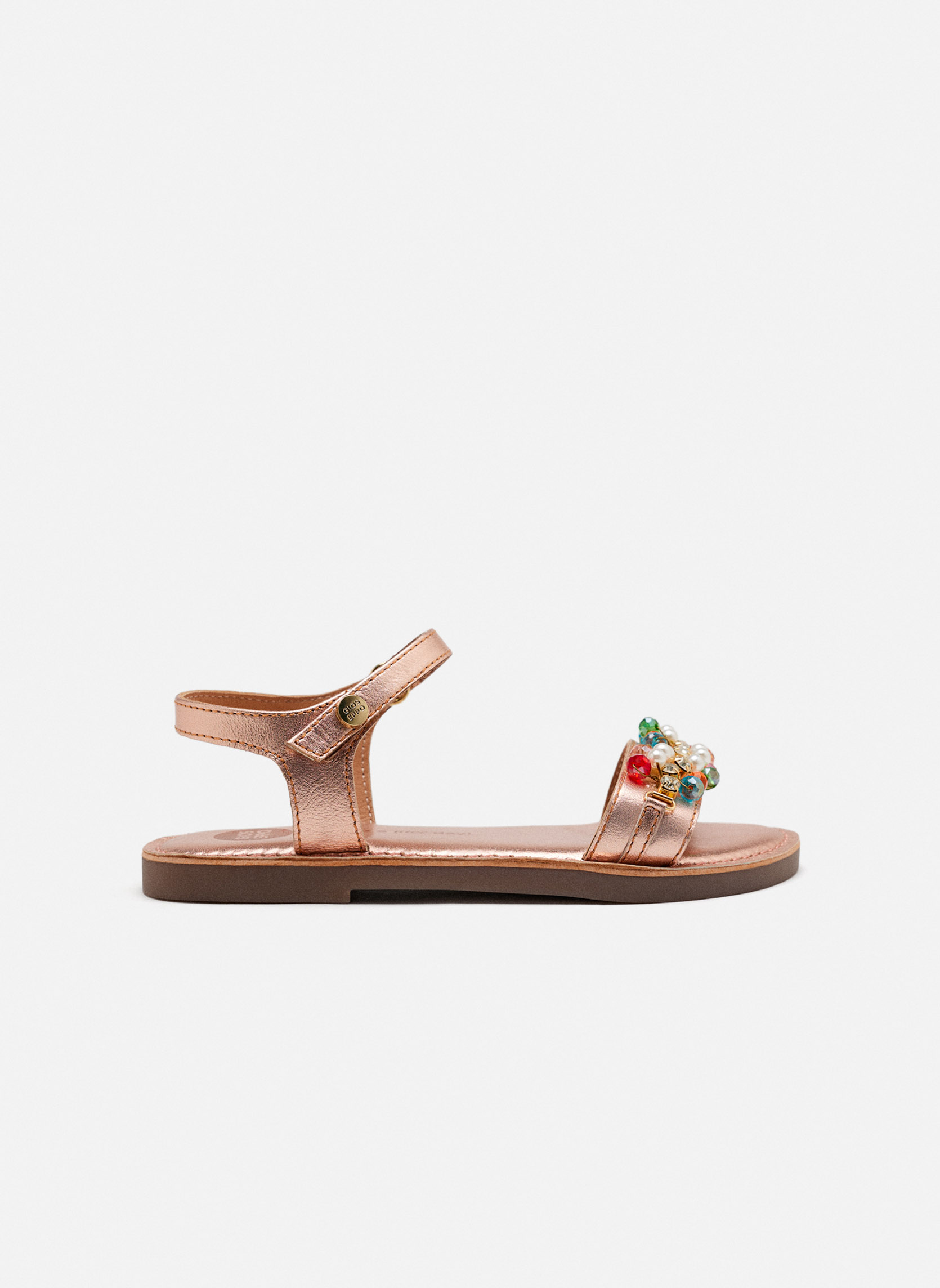 Sandales Bébé En Cuir Style Romain – Imprimé Animal, Semelle Rembourrée, Taille Réglable, Cuir Durable