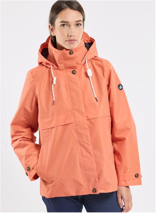 Bermudes Parkas Parka Brakel mandarine femme orange