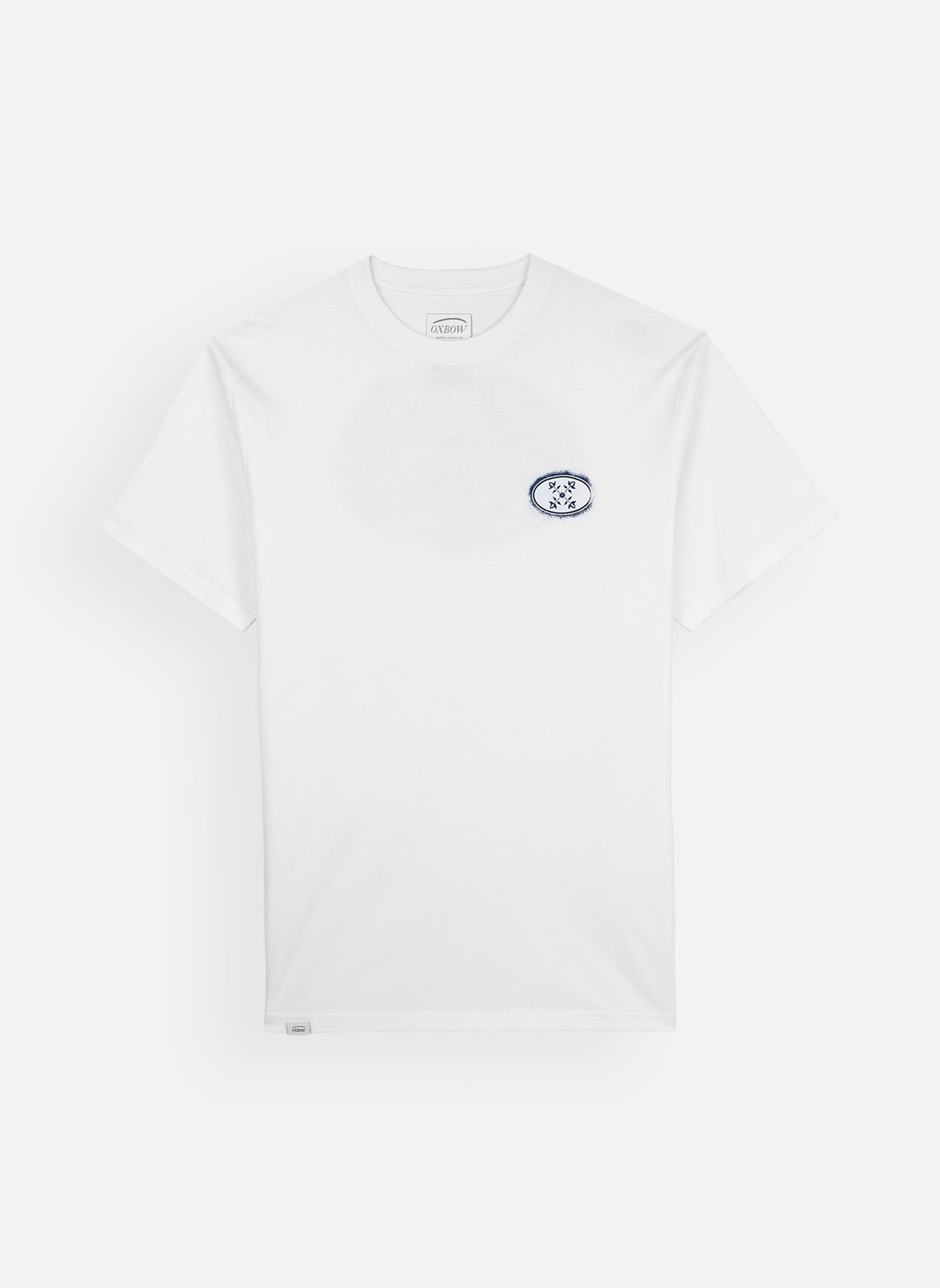 Tee-shirts Tee-shirt manches courtes FILLED homme blanc Oxbow Tee-shirts Tee-shirt manches courtes FILLED homme blanc Blanc