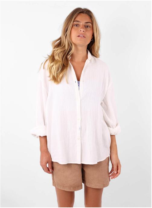 Oxbow Chemises DOMINGO femme blanc