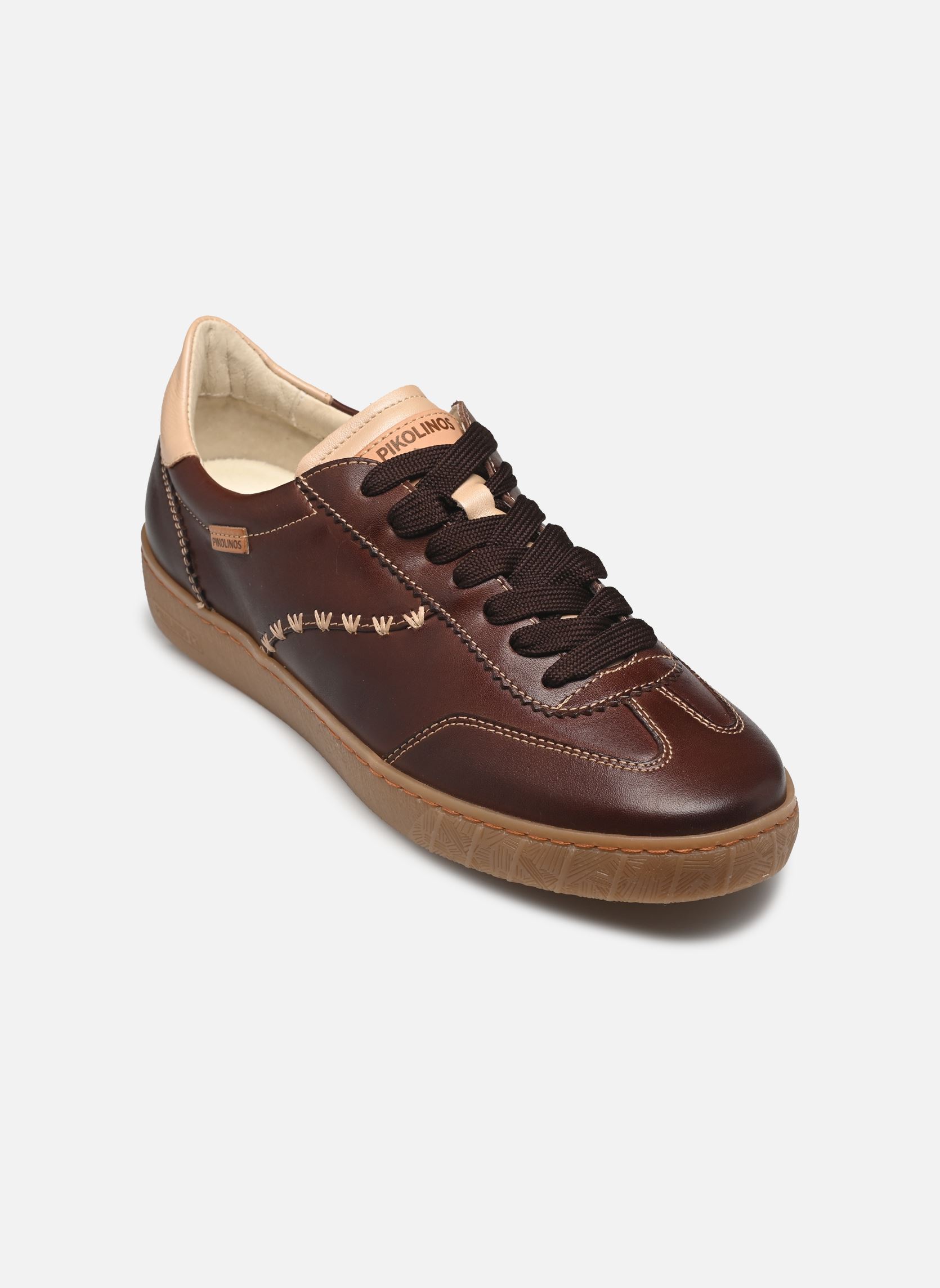 Hoge sneakers LANZAROTE W7B dames bruin Pikolinos Hoge sneakers LANZAROTE W7B dames bruin CAOBA