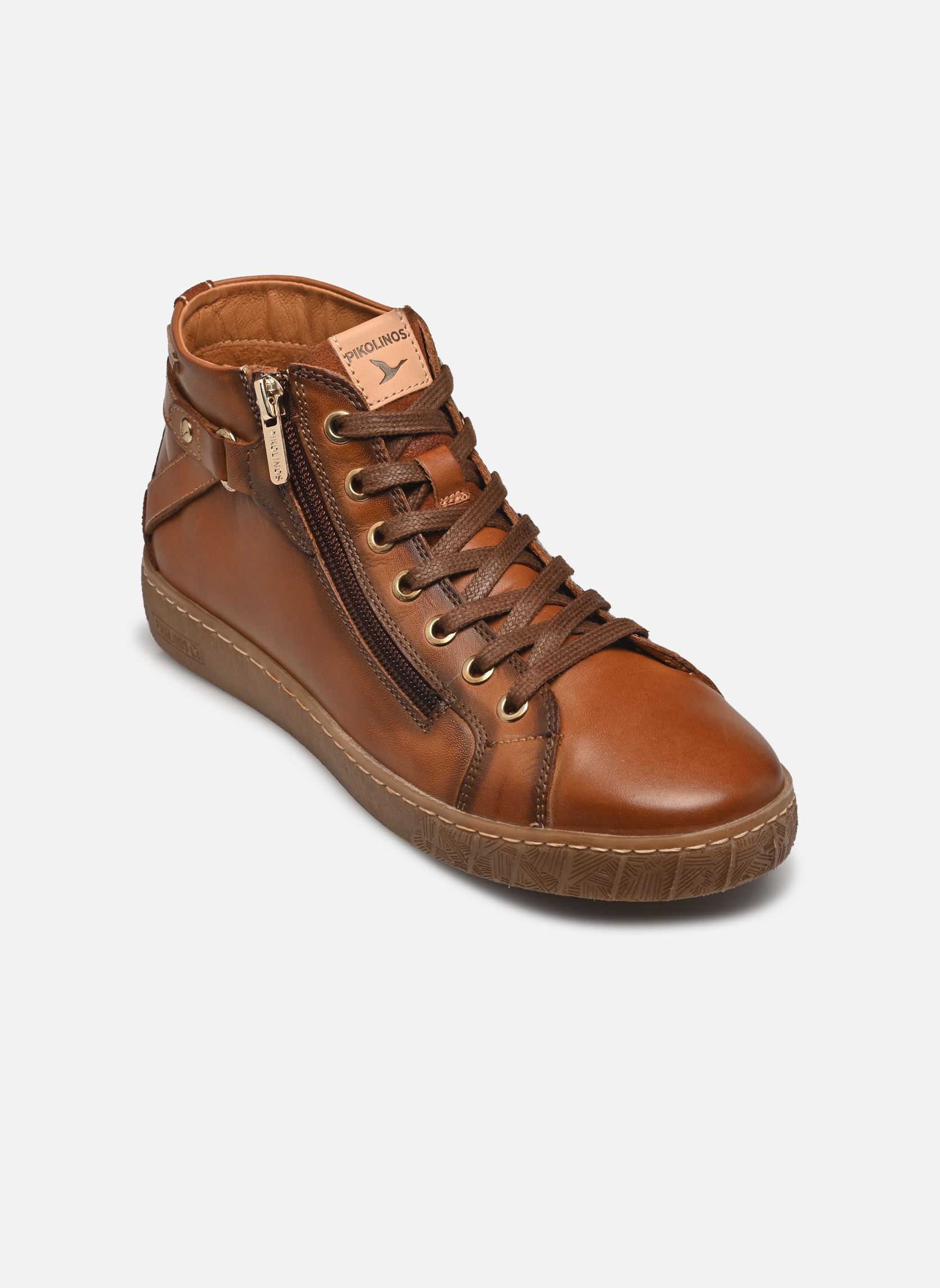 Hoge sneakers LANZAROTE W7B dames bruin Pikolinos Hoge sneakers LANZAROTE W7B dames bruin BRANDY3