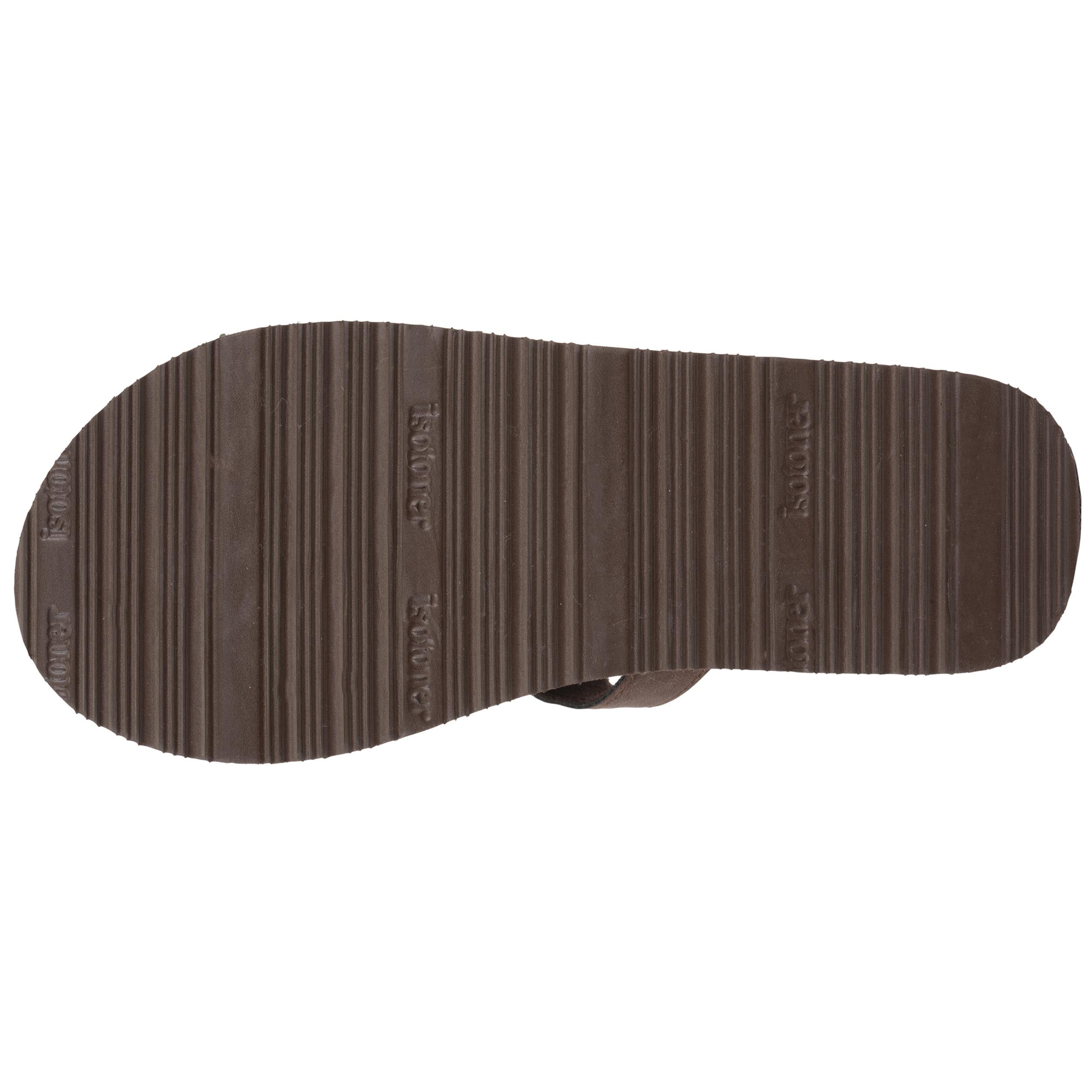 Tongs Tongs Femme YOGA sophistiquée Marron femme marron Isotoner Tongs Tongs Femme YOGA sophistiquée Marron femme marron Marron