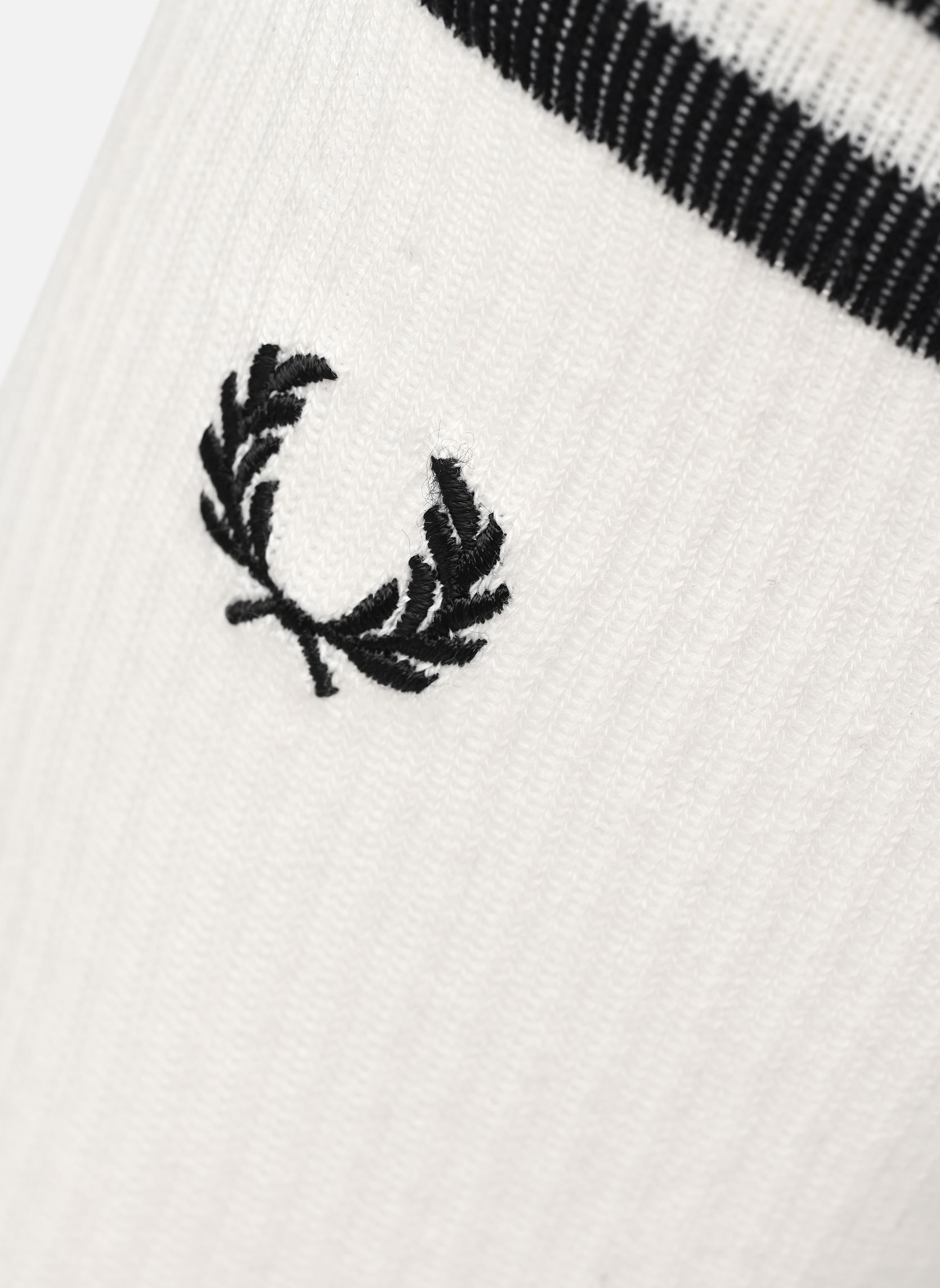 Socken Tipped Sports Sock weiß Fred Perry Socken Tipped Sports Sock weiß SNOWWHITE/BLACK