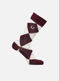 Chaussettes Jacquard Argyle Sock bordeaux