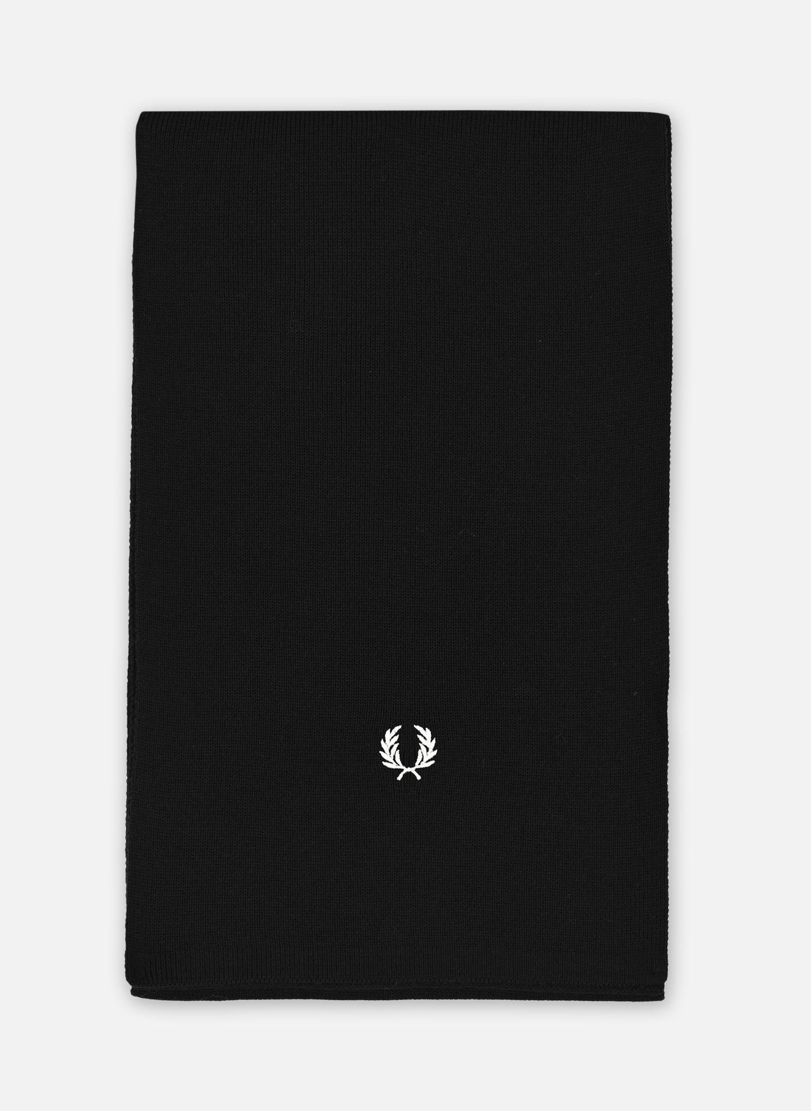 Echarpes Classic Merino Wool Scarf noir Fred Perry Echarpes Classic Merino Wool Scarf noir BLACK/SNOWWHITE