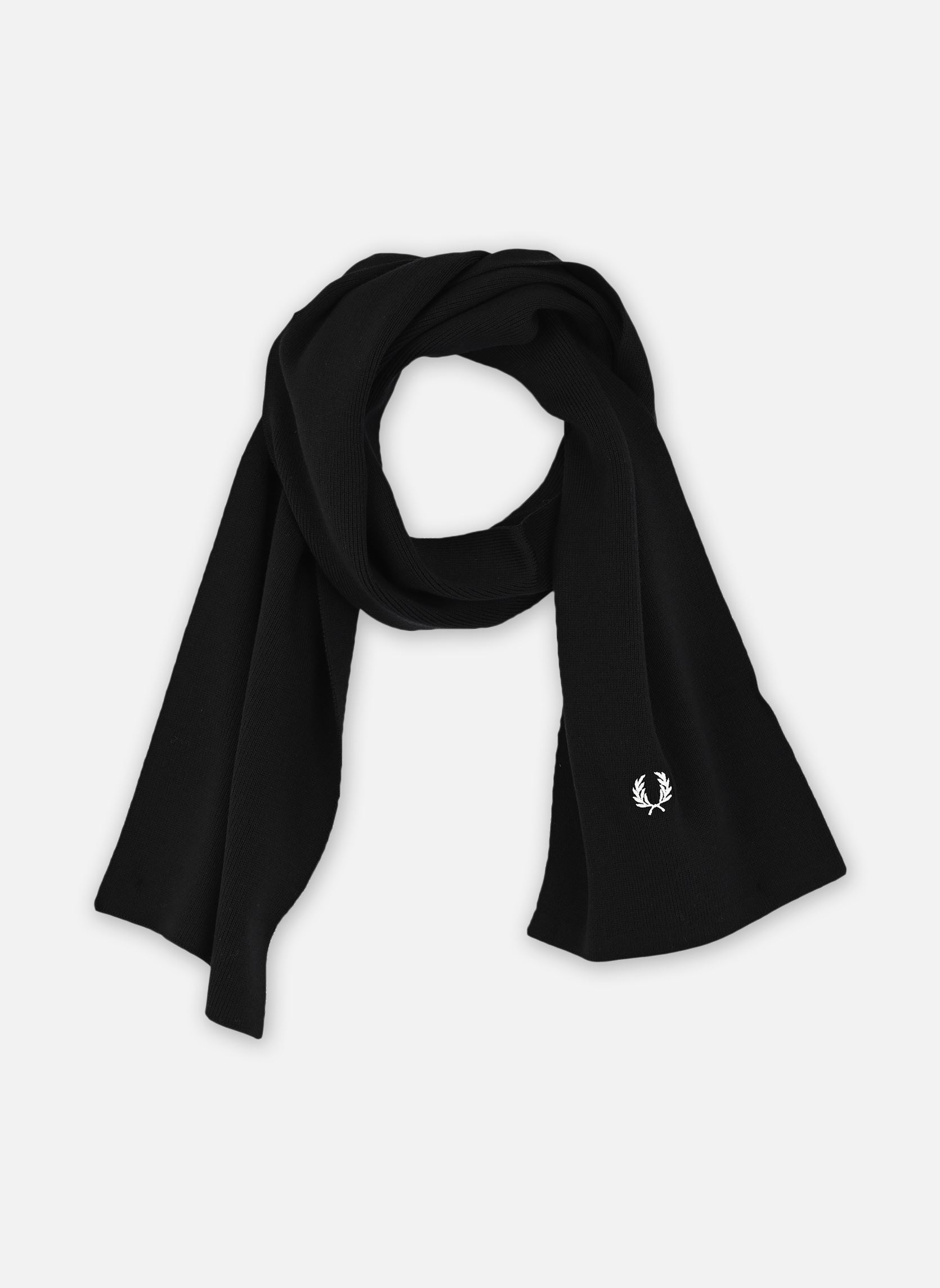 Echarpes Classic Merino Wool Scarf noir Fred Perry Echarpes Classic Merino Wool Scarf noir BLACK/SNOWWHITE