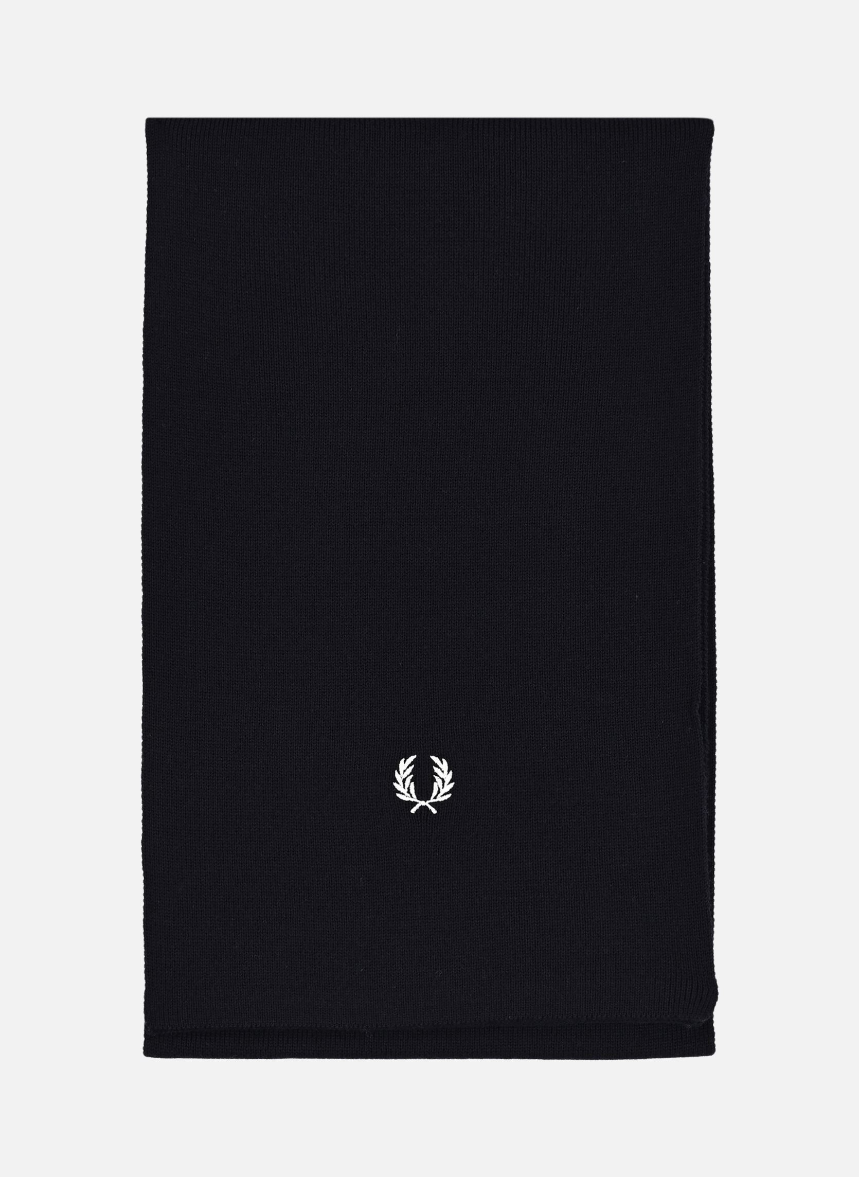 Echarpes Classic Merino Wool Scarf bleu Fred Perry Echarpes Classic Merino Wool Scarf bleu NAVY/ SNOW WHITE