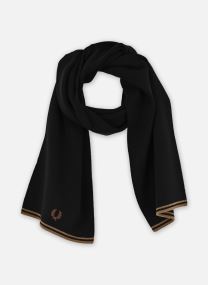 Echarpes Twin Tipped Merino Wool Scarf noir