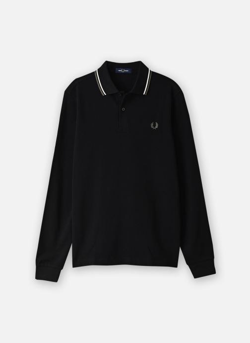 Fred Perry Polos Ls Twin Tipped Fp Shirt homme noir