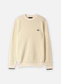 Sweats Waffle Stitch Jumper homme beige