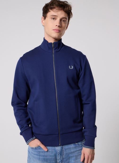 Fred Perry Sweats zippés Zip Through Sweatshirt homme bleu