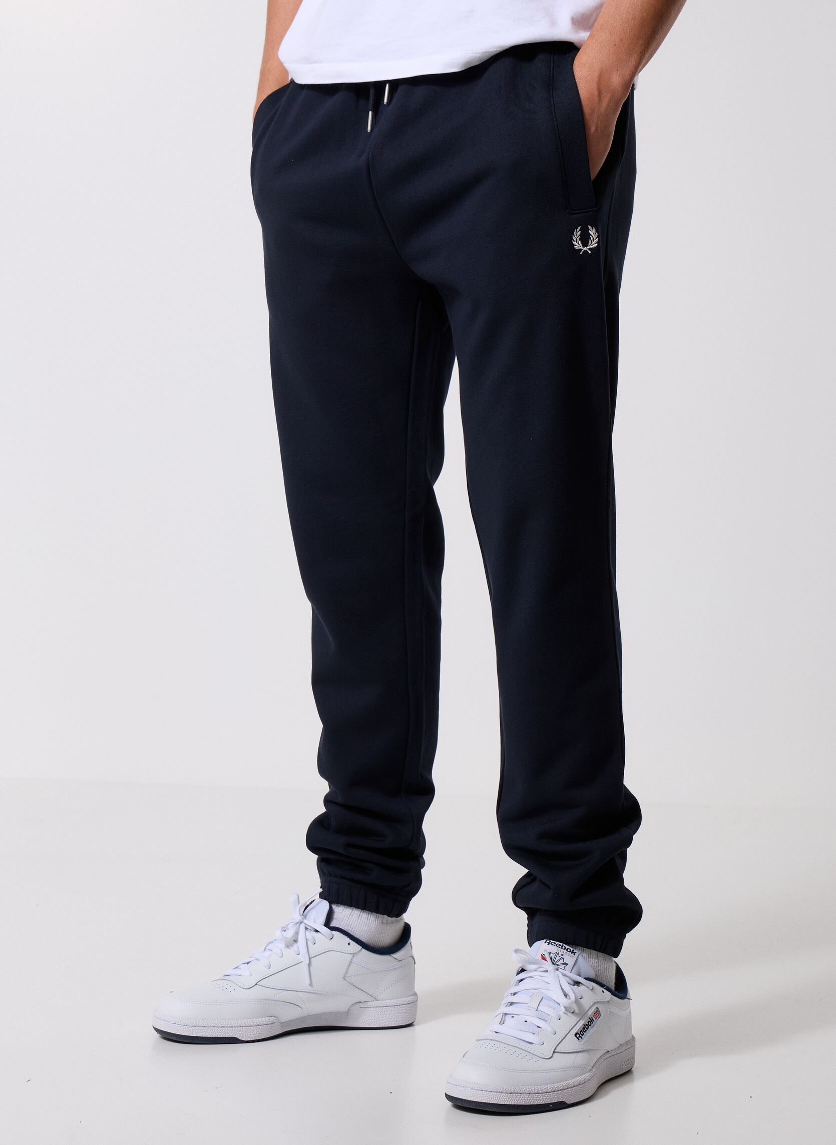 Joggingbroeken Classic Sweatpant heren blauw Fred Perry Joggingbroeken Classic Sweatpant heren blauw Navy