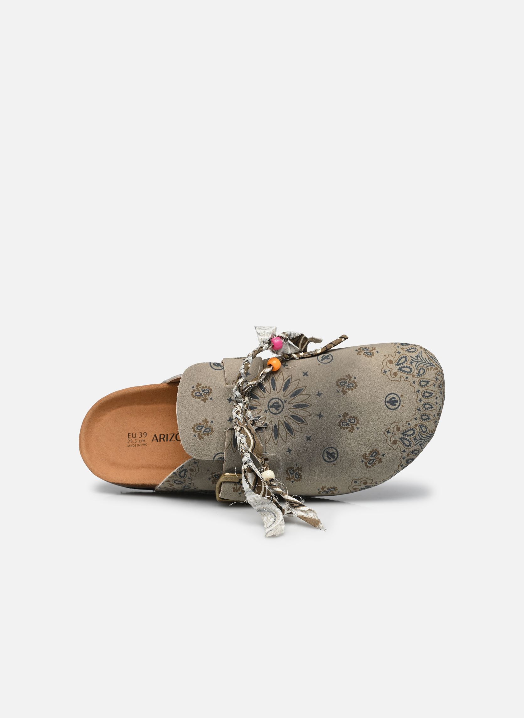 Mules et sabots Bandana Kaki Sharong femme vert Arizona Love Mules et sabots Bandana Kaki Sharong femme vert KAKI