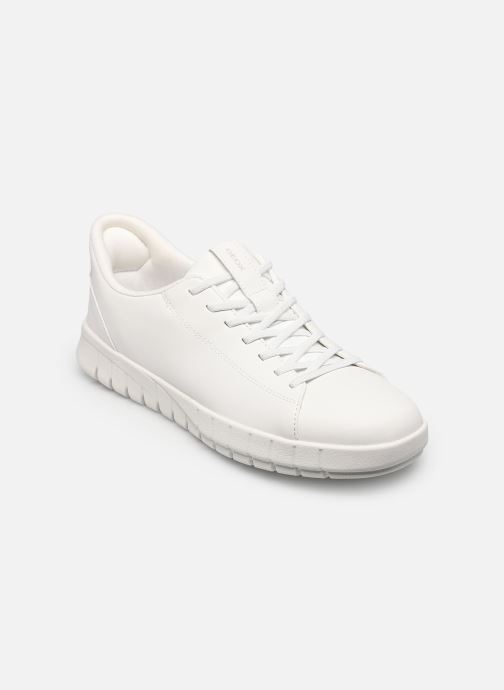 Geox Baskets basses U FLEXTRIDE PLUS A homme blanc